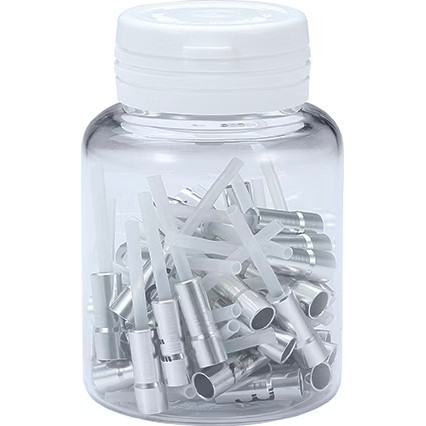 BBB BCB-163 Nosed Ferrules 5mm Brake Housing Alloy 50pcs