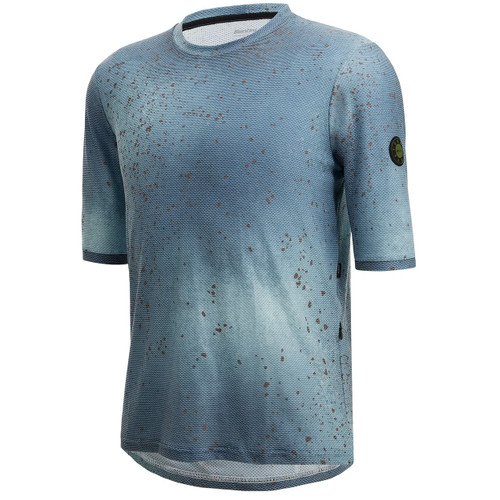 Santini Fango Delta Tech T-Shirt Blue