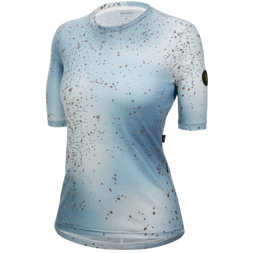 Santini Fango Delta Womens Tech T-Shirt Blue
