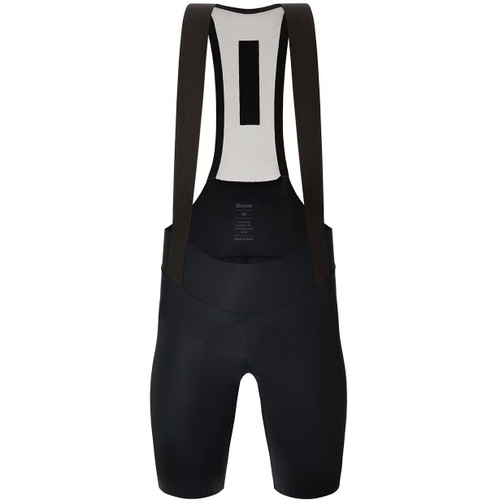 Santini Plush Bibshorts Black