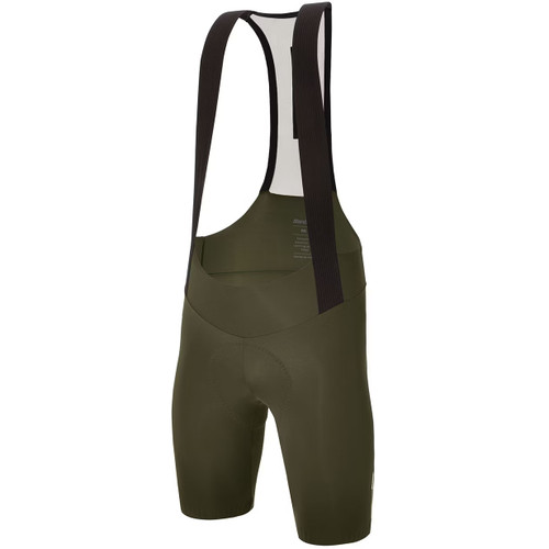 Santini Plush Bibshorts Green