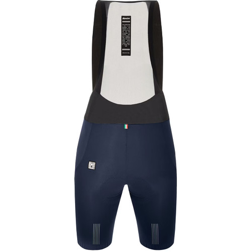 Santini Plush Womens Bibshorts Nautica Blue