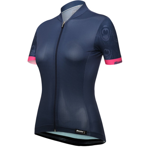 Santini Volo Womens Jersey Nautica Blue