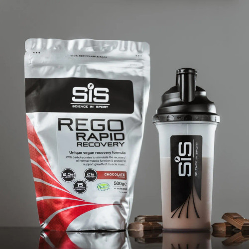 SIS REGO Rapid Recovery Resealable Pouch Chocolate 500g