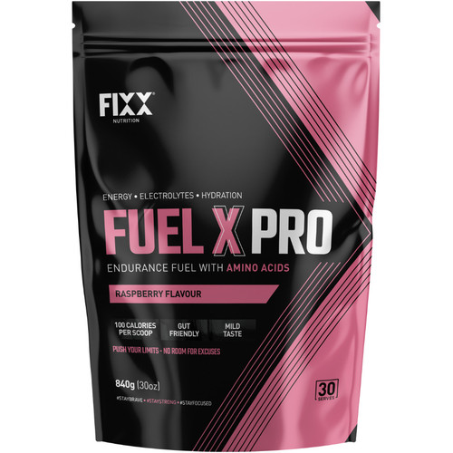 Fixx Nutrition Fuel X Pro Endurance Fuel Raspberry 840g Bag