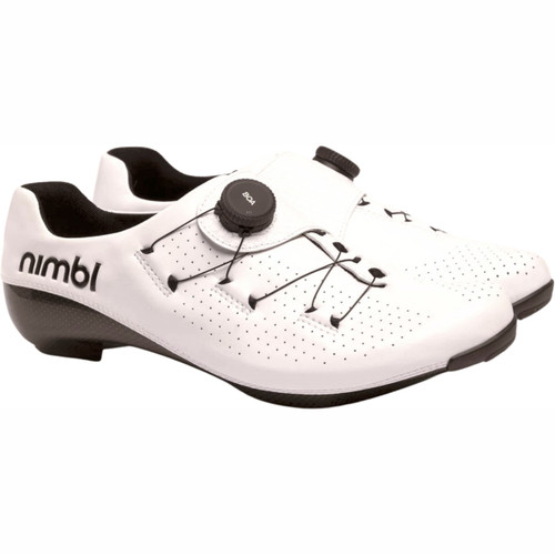 Nimbl Feat Ultimate Glide Road Cycling Shoe White