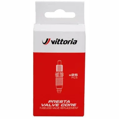 Vittoria Tubeless Presta Valve Core Replacement (25pcs)
