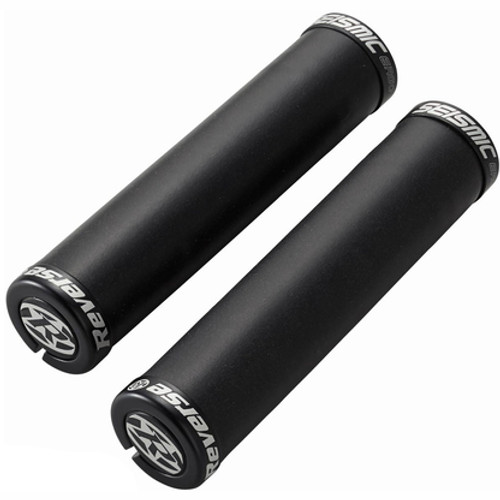 Reverse Components Grip Seismic Ergo Lock On 32mm - Black/Black Reverse Components Grip Seismic Ergo Lock On 32mm - Black/Black