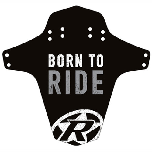 Reverse Components Mudfender - Born to Ride - Black/Grey Reverse Components Mudfender - Born to Ride - Black/Grey