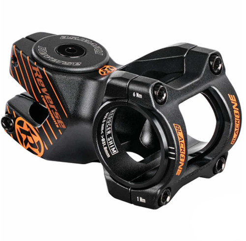Reverse Components Stem Black ONE D-2 50mm 31.8 & 35mm Reverse Components Stem Black ONE D-2 50mm 31.8 & 35mm