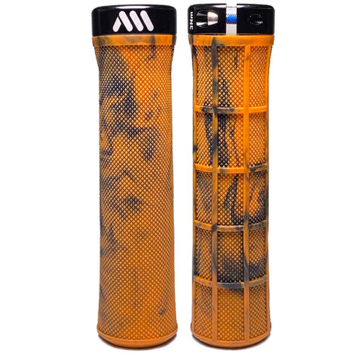 All Mountain Style Berm Grips - Orange Camo