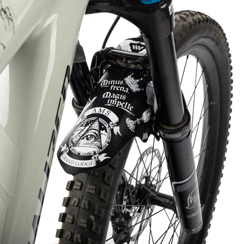 All Mountain Style Mud Guard - Opus Magna White