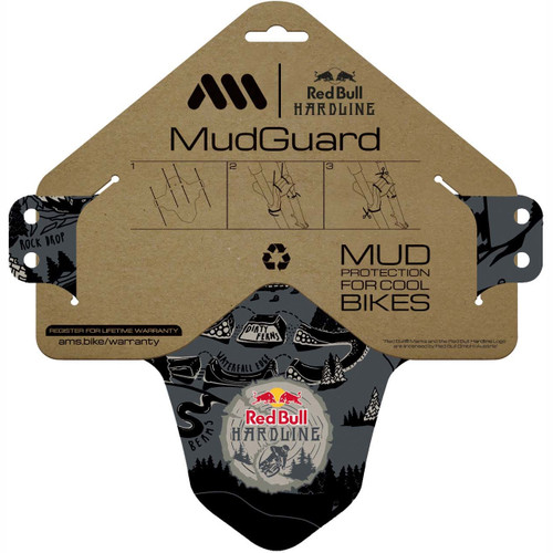 All Mountain Style Mud Guard - Red Bull Hardline