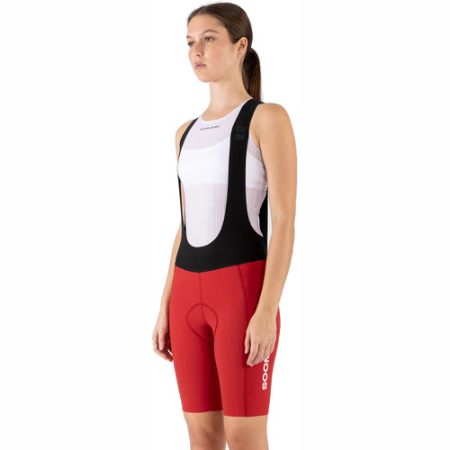 Soomom Women's All-Round Lightweight Bib Short - Ruby