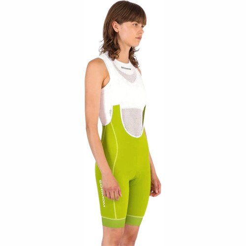 Soomom Womens Base Bib Shorts - Citrus