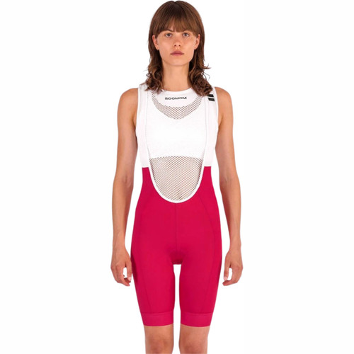 Soomom Womens Base Classic Bib Shorts - Fuscia