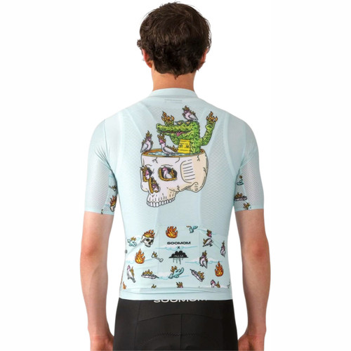 Soomom X Mulga Art Series Jersey - Crocodile Inferno