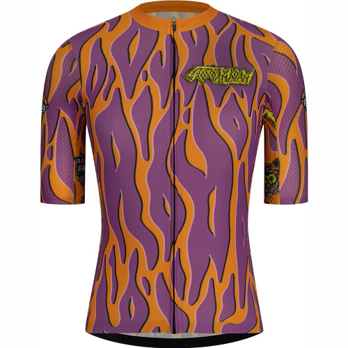 Soomom X Mulga Women's Art Series Jersey - Tiger Storm