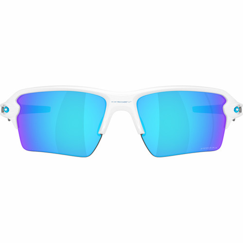 Oakley Flak 2.0 XXL White W/ Prizm Sapphire Lens