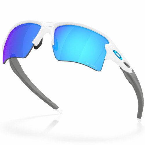 Oakley Flak 2.0 XXL White W/ Prizm Sapphire Lens