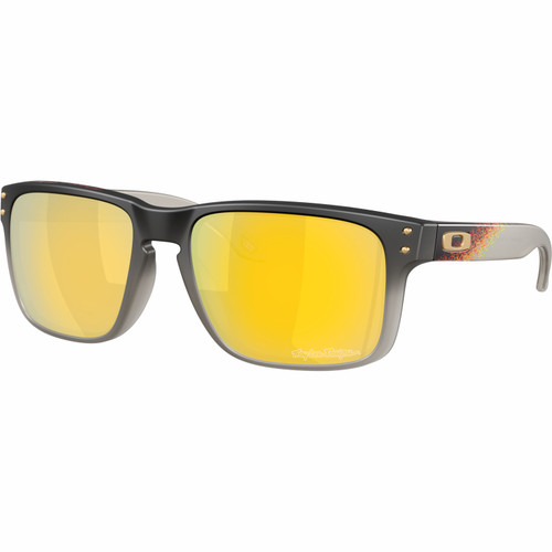 Oakley Holbrook Black Fade W/ Prizm 24K Polarized Lens Troy Lee Designs Collection