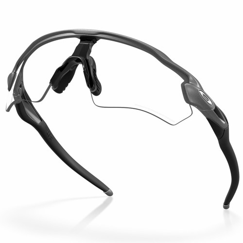 Oakley Radar EV S Path Steel Grey W/ Clear To Black Iridium Photochromic Lens