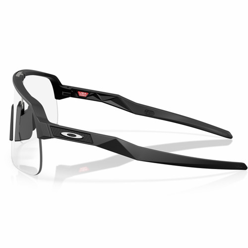 Oakley Sutro Lite S Matte Black W/ Clear Photochromic Lens
