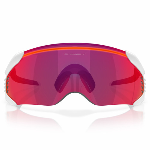 Oakley Velo Kato Matte White W/ Prizm Road Lens