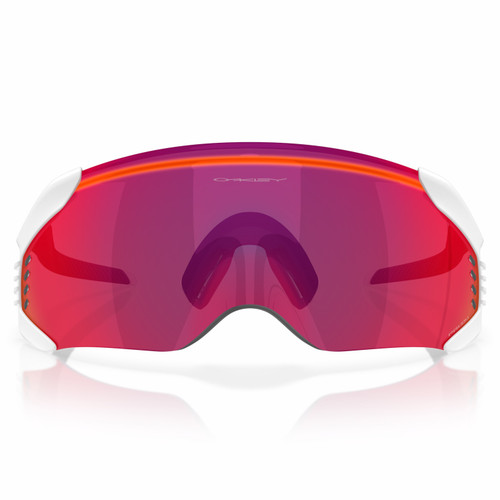 Oakley Velo Kato Matte White W/ Prizm Road Lens