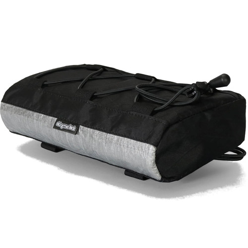 skingrowsback Glove Box Handlebar Bag Organiser - Black/Silver