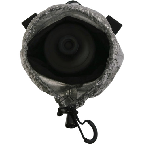 skingrowsback Sector Racing Stem Feed Bag - Black/Silver