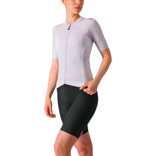Castelli Espresso Jersey Womens Purple Mist/Dark Night Shade