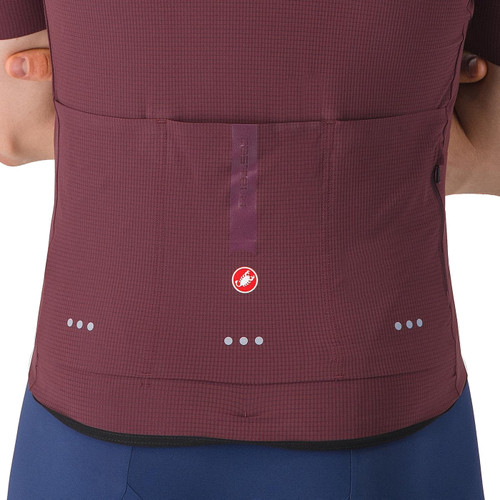 Castelli Premio Evo Jersey Deep Bordeaux