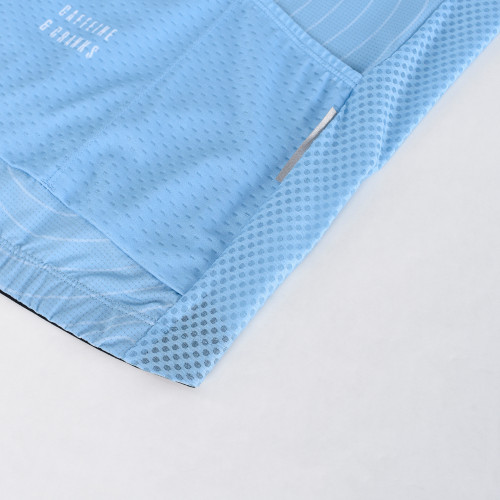Caffeine and Cranks Cerulean Topo Jersey Mens Caffeine and Cranks Cerulean Topo Jersey Mens