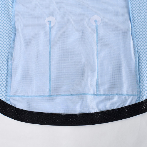 Caffeine and Cranks Cerulean Topo Jersey Womens