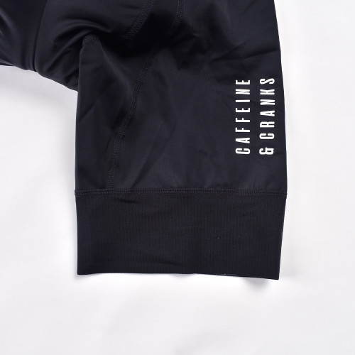 Caffeine and Cranks Core Bib Shorts Black Mens