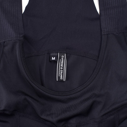Caffeine and Cranks Core Bib Shorts Black Mens
