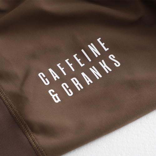 Caffeine and Cranks Core Bib Shorts Mocha Mens