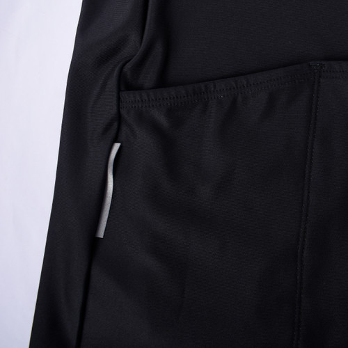 Caffeine and Cranks Core Thermal Jersey Black Mens