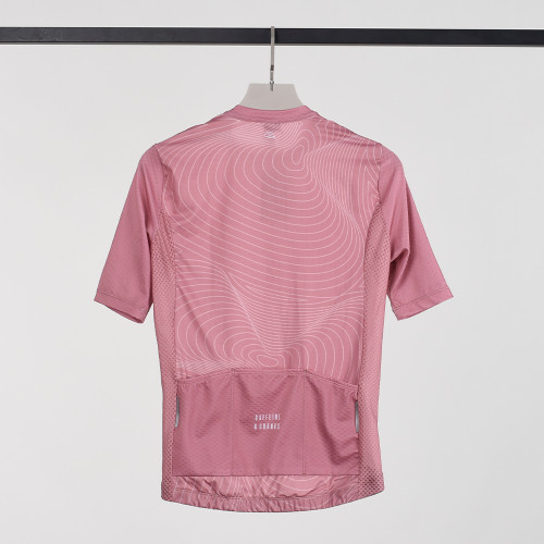 Caffeine and Cranks Garnet Topo Jersey Mens