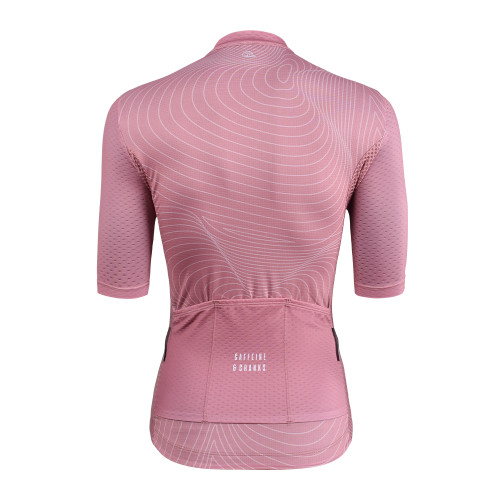Caffeine and Cranks Garnet Topo Jersey Womens