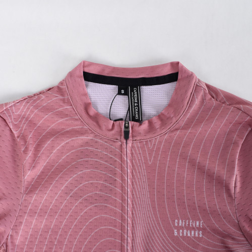 Caffeine and Cranks Garnet Topo Jersey Womens