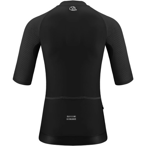 Caffeine and Cranks Pinnacle Jersey Midnight Womens