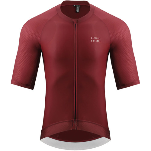Caffeine and Cranks Pinnacle Jersey Wine Mens