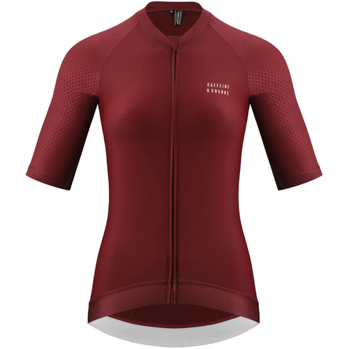 Caffeine and Cranks Pinnacle Jersey Wine Womens