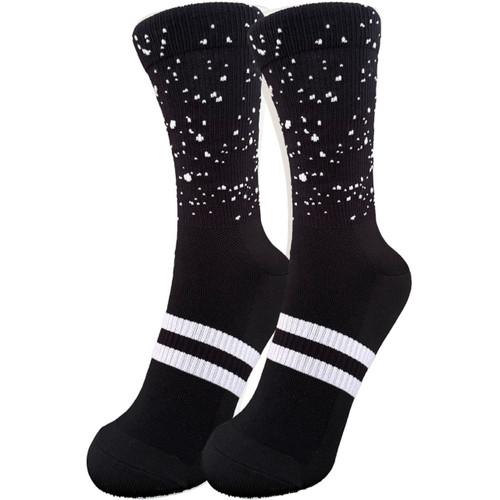 Zeffz Socks Black/White Speckle