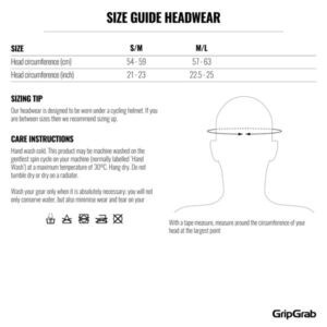 GripGrab Classic Cotton Cycling Cap Black