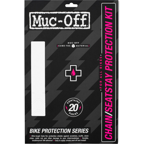 Muc-Off Chainstay Protection Kit - Matte Black