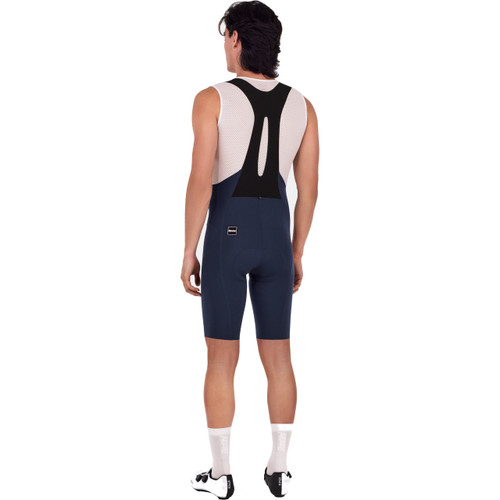 Santini Unico Edge Bibshorts Nautica Blue