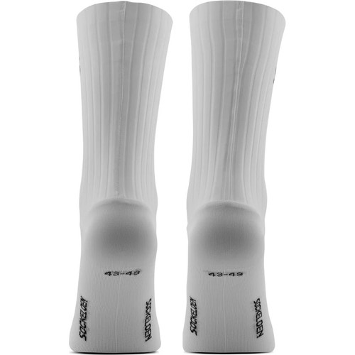 Sockeloen Aero Cycling Socks Logo White